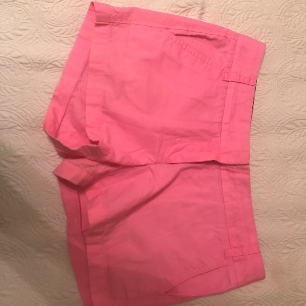 Pink J Crew shorts